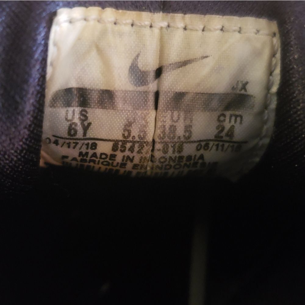 Nike Air Huarache Black Sz 6Y - Picture 10 of 10